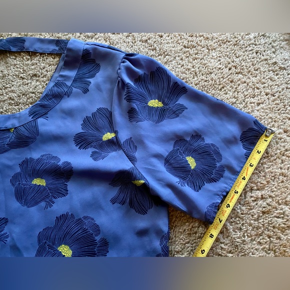 Halogen Scoop Neck, V Back Blouse - Picture 9 of 9